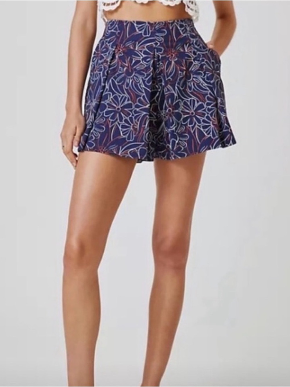 NWT Maeve Skort in Blueberry Size 14